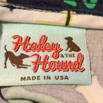 Elephant Bamboo Print Mini Skirt Green Blue 12 Photo 4