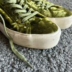 Seavees  Green Velvet Women's Sneakers Photo 9