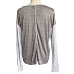 Vince  Women's Gray Long Sleeve Blouse Size S Lightweight Casual Top Photo 1