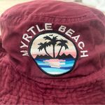 Myrtle Beach Bucket Hat in Red Photo 1