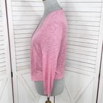 Torrid  Slub Knit 3/4 Sleeve Cropped Shrug Cardigan Pink Large Photo 1