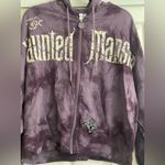 Disney Nwt DisneyParks The Haunted Mansion Tie-Dye Zip Hoodie Photo 1