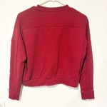 Alexander McQueen  Red Paint Drip Graphic Sweatshirt Pullover Size 36 Photo 5