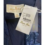 Flora Bea NYC Essen Shift Dress Night Gaze Navy XS NWT Elegant Brocade Design Blue Photo 2