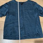 Marc by Marc Jacobs  blue silk and linen blouse size medium Photo 3
