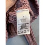 Aeropostale  Pink Crop Cable Knit Sweater Cozy Soft Cable Knit‎ Women’s Medium Photo 2