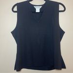 Misook  Black Boxy Tank Top Photo 0