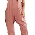 Free People  Movement Hot Shot Jumpsuit in Petal Size L. NWT Photo 0