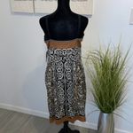 Nicole Miller Versace Style Satin Dress Photo 3