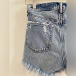 Moussy Vintage Blue Distressed Denim Jean Shorts Size 24 Photo 7