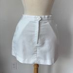 Vintage Solid White Mini Golf Athletic Skirt Size 10 Photo 2