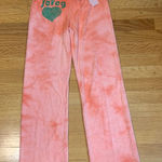 Juicy Couture  Gela Pam Velour Citrus Cooler Terry Fashion Pants Coral Women's 12 Photo 0
