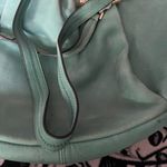 Vince Camuto Cristina Pleated Leather Hobo Bag Teal green Large Photo 3