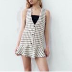 ZARA  Blue Mini LongSleeve Dress(Size Small) Photo 1