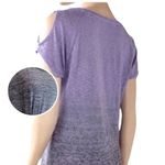 Juicy Couture Women size medium Short Sleeve Top cold shoulder knitted Photo 1