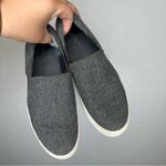 Vince  | Size 6 Charcoal Grey Loafers‎ with Cushioned Collar and White Soles Photo 1