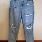 Aeropostale  Light Blue Distressed Ankle Jeans Photo 0