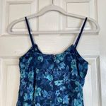 All that jazz  Vintage Y2K Summer Dress Blue Floral Size 2 XS Babydoll Top Photo 6