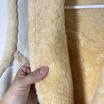 VTG California Rancher sheepskin SHEARLING vest 10 leather wool USA made WESTERN Photo 3