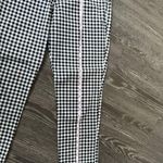 Old Navy Black and White Gingham Work Pants Photo 6