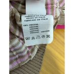 Missoni Tank Top Italian Size 42 XS/Small Tan Pink Stretch Knit Preppy Office Photo 7