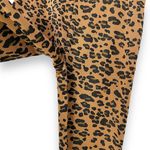Forever 21 Animal Print Flared Pants Casual Pull-on Elastic Waistband Women's M Photo 2