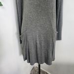 Rolla Coster Grey Long Sleeve Stretch Knit Dress Size M Photo 3
