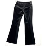 Banana Republic Martin fit velvet black flare pants lined satin waist size 4 Photo 6