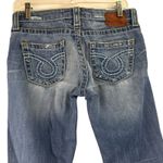 Big Star Liv Bootcut Distressed Jeans Size 28 Blue Photo 4
