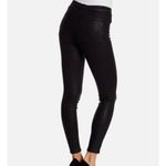 Hudson Jeans Hudson Kooper black super high rise ring detail coated jeans 27 Photo 1