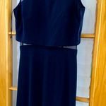 Modest and dressy long dress in navy blue💙💙💙 Blue Size 10 Photo 0