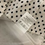 Privacy Please Mini Wrap Dress Ruffle Short Sleeve Polka Dot V Neck White Size S Photo 4