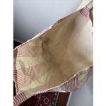 Sézane Sezane Pink Cream Stripe Tote Bag Photo 8