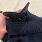 Vintage Navy Short Sleeved Turtleneck Blue Size M Photo 3