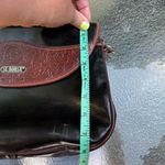 Vintage st. Borse Purse Pocketbook Black Brown Leather? Western Photo 11