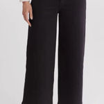 Rag and Bone Serena Wide Leg Crop Jeans 27 Black High Waist Minimalist EUC Stretch Photo 0