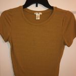 Bozzolo Crop top Mustard Yellow  Photo 0