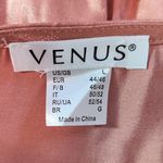 Venus Metallic Pink Long Sleeve Skirt Romper with Cut Out NWT Size Large Photo 6