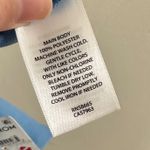 Open Edit | NWT Asymmetrical One Shoulder Balloon Sleeve Top, Ice Blue Lake, XXS Photo 9