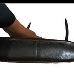 Brighton Pebble Leather Tortoise Shell Shoulder/Clutch Handbag Cut Outs Charm Photo 3