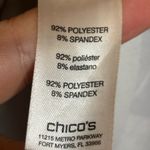  Blouse Women's Size Medium boat‎ neck equestrian 3/4 sleeve Chicos 1 Photo 3