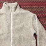VINTAGE OATMEAL ZIP UP FLEECE SHERPA Tan Photo 1