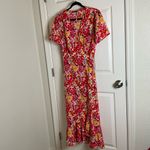 PRETTYGARDEN Women's Summer Wrap Maxi Dress Casual Boho Floral size X Photo 2