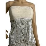 Sue Wong NWT  9020’s flapper style strapless mini feather needed dress sz 4 Photo 2