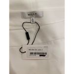 Milly NWT Modern Mini Straight Pencil Skirt White Women's Size 6 Photo 6