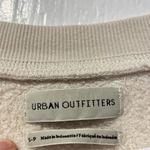 Urban Outfitters  Cream off white V Neck oversized pullover size small Photo 3