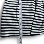 Anthropologie  Postmark Sleeveless Stripe Black White Tank Top Embroidery Small Photo 6