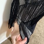 Flapper Costume woman dress size XL with accessories pictured halloween dress up Black Photo 3