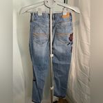 Abercrombie & Fitch Abercrombie and Fitch Embroidered Jeans floral size 24/00 Photo 3