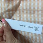 Miguelina Jackie Cantelope Gingham Skirt Photo 5